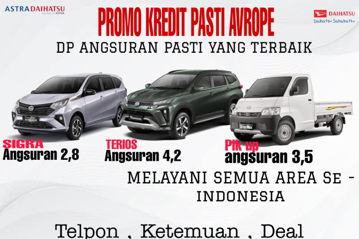 Promo Kredit Daihatsu Karawaci